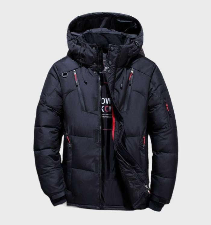 DAVINA I Heren winterjas – Dik, Warm & Weerbestendig