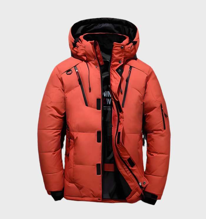 DAVINA I Heren winterjas – Dik, Warm & Weerbestendig